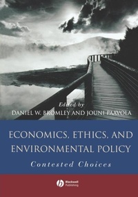 Enlarge image Cover: Economics, Ethics, and Environmental Policy - Wiley