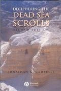 Cover: Deciphering the Dead Sea Scrolls - Wiley