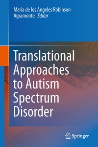 Abbildung von: Translational Approaches to Autism Spectrum Disorder - Springer