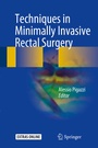 Cover: Techniques in Minimally Invasive Rectal Surgery - Springer