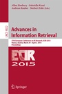Cover: Advances in Information Retrieval - Springer