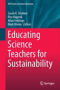 Cover: Educating Science Teachers for Sustainability - Springer
