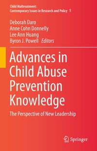 Abbildung von: Advances in Child Abuse Prevention Knowledge - Springer
