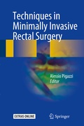 Cover: Techniques in Minimally Invasive Rectal Surgery - Springer