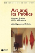 Cover: Art and Its Publics - Wiley