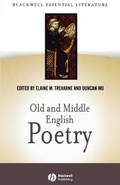 Cover: Old and Middle English Poetry - Wiley