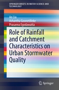 Cover: Role of Rainfall and Catchment Characteristics on Urban Stormwater Quality - Springer