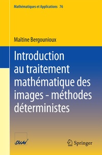 Abbildung von: Introduction au traitement mathématique des images - méthodes déterministes - Springer