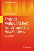 Cover: Analytical Methods for Heat Transfer and Fluid Flow Problems - Springer