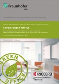 Cover: Studie "Green Office". - Fraunhofer Verlag