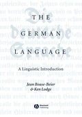 Cover: The German Language - Wiley