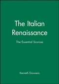 Cover: The Italian Renaissance - Wiley