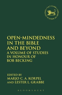 Enlarge image Cover: Open-Mindedness in the Bible and Beyond - T.& T.Clark Ltd
