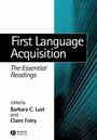 Cover: First Language Acquisition - Wiley