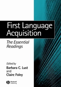 Enlarge image Cover: First Language Acquisition - Wiley