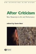 Cover: After Criticism - Wiley