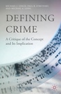 Cover: Defining Crime - Palgrave MacMillan