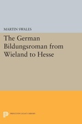 Cover: The German Bildungsroman from Wieland to Hesse - Princeton University Press