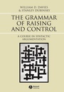 Cover: The Grammar of Raising and Control - Wiley
