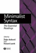 Cover: Minimalist Syntax - Wiley