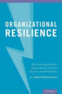 Abbildung von: Organizational Resilience - Oxford University Press Inc