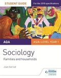 Cover: AQA A-level Sociology Student Guide 2: Families and households - Philip Allan Updates