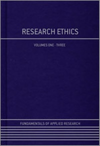 Enlarge image Cover: Research Ethics - SAGE Publications Ltd