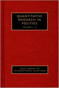 Enlarge image Cover: Quantitative Research in Political Science - SAGE Publications Ltd