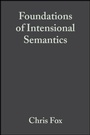 Cover: Foundations of Intensional Semantics - Wiley