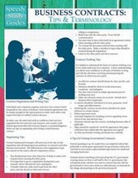 Abbildung von: Business Contracts - Speedy Publishing LLC
