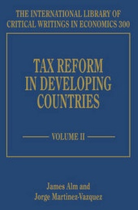 Enlarge image Cover: Tax Reform in Developing Countries - Edward Elgar Publishing