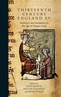 Cover: Thirteenth Century England XV - Boydell Press