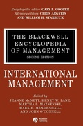 Cover: The Blackwell Encyclopedia of Management, International Management - Wiley