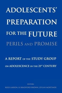 Enlarge image Cover: Adolescents' Preparation for the Future: Perils and Promise - Wiley