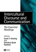 Cover: Intercultural Discourse and Communication - Wiley