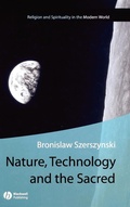 Cover: Nature, Technology and the Sacred - Wiley