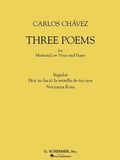 Cover: Three Poems: For Medium/Low Voice and Piano - G. Schirmer, Inc.
