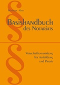 Cover: Basishandbuch des Notariats 2009 - Gerber, C