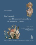 Cover: Die Memoria der Herren von Lichtenberg in Neuweiler (Elsass) - Deutscher Verlag f&uuml;r Kunstwissenschaft