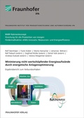 Cover: Minimierung nicht wertsch&ouml;pfender Energieaufw&auml;nde durch energetische Anlagenoptimierung - Fraunhofer Verlag