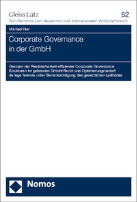 Abbildung von: Corporate Governance in der GmbH - Nomos