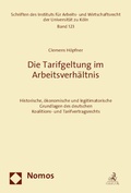 Cover: Die Tarifgeltung im Arbeitsverh&auml;ltnis - Nomos