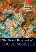 Cover: The Oxford Handbook of Sociolinguistics - Oxford University Press Inc