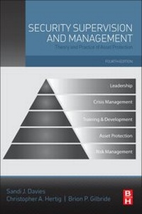 Abbildung von: Security Supervision and Management - Butterworth-Heinemann