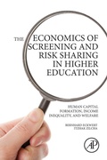 Cover: The Economics of Screening and Risk Sharing in Higher Education - Academic Press