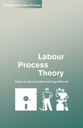 Cover: Labour Process Theory - Palgrave Macmillan