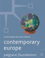 Cover: Contemporary Europe - Palgrave Macmillan