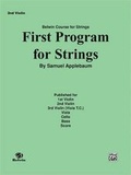 Cover: First Program for Strings - Warner Bros. Publications Inc.,U.S.