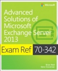 Abbildung von: Exam Ref 70-342 Advanced Solutions of Microsoft Exchange Server 2013 (MCSE) - Microsoft Press