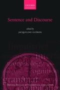 Cover: Sentence and Discourse - Oxford University Press